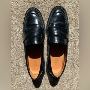 & Other Stories Black leather loafers